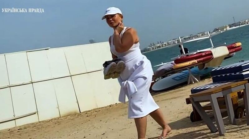Тимошенко попалась на отдыхе в Дубае