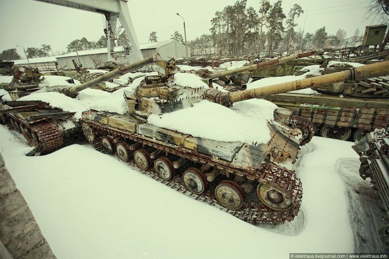 Фото украинских танков с крестами