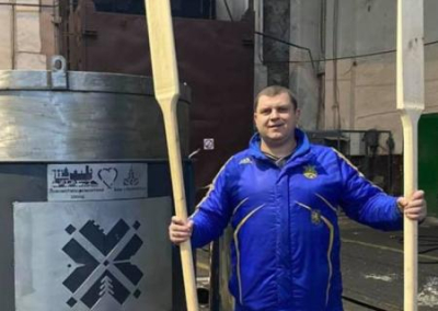 Новый украинский рекорд: тонна кукурузной каши перещеголяла тризубы и карты из колбасы