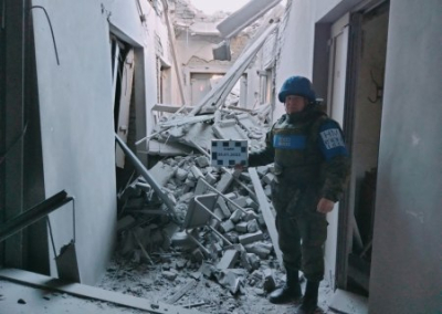 ВСУ обстреляли Кременную в ЛНР: разрушены три учебных заведения и районная администрация