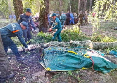 10 человек стали жертвами плохой погоды в Приволжье