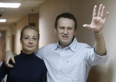 В Кремле отказали жене Навального в просьбе освободить оппозиционера