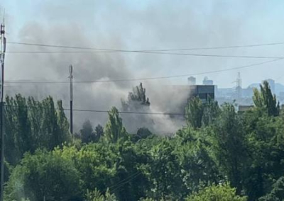 С утра ВСУ ведут огонь по Куйбышевскому району Донецка