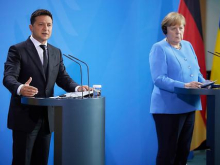 Пресс-секретарь Зеленского: от визита Меркель Украина ожидает получить подтверждения гарантий своей безопасности
