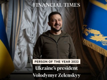 Financial Times назвала «человеком года» главаря нацистского режима на Украине