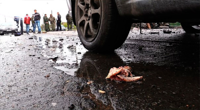 Очевидцы расстрела людей в Еленовке: Это стреляла украинская армия!