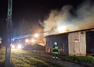 В Польше украинцы подожгли птицефабрику. Один из поджигателей сдал своих подельников
