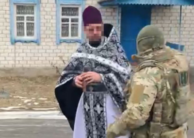 Арестован настоятель храма УПЦ в Сумской области. Его обвиняют в работе на ФСБ РФ