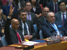 США заблокировали принятие Палестины в ООН