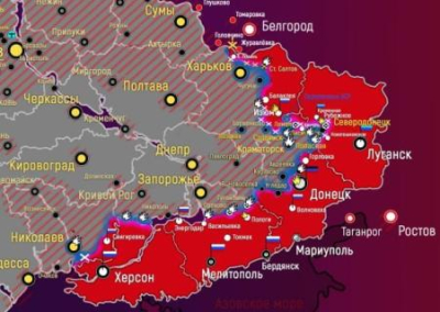 Карта военных действий и ситуация на фронтах вечером 6 мая от Бориса Рожина