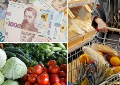На Украине в декабре почти в полтора раза выросла стоимость продовольственной корзины