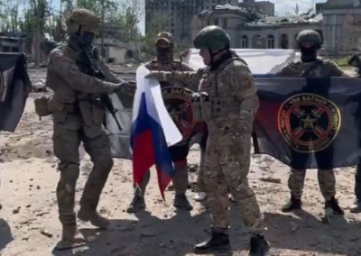 Путин поздравил ЧВК «Вагнер» и подразделения ВС РФ с освобождением Артёмовска
