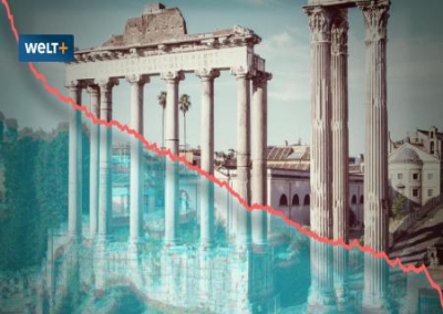 Экономический кризис в Евросоюзе сравнили с падением Римской империи