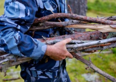 Полякам разрешили обогреваться хворостом