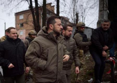 Зеленский явился в оккупированный Артёмовск в ДНР