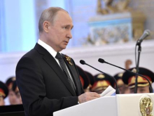 «Победа будет за нами»: Путин поздравил с 77-й годовщиной Победы жителей  ЛДНР и народ Украины