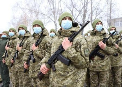 Украина перебрасывает войска на границу с Белоруссией