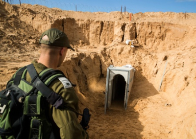 Власти Израиля могут утопить палестинцев, затопив подземные тоннели водой из Средиземного моря