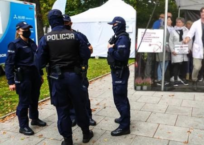 В Польше на протесте медиков мужчина совершил суицид