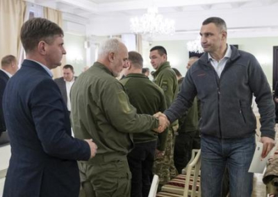 Штаб территориальной обороны, созданный Кличко, защитит Киев от «российского вторжения»