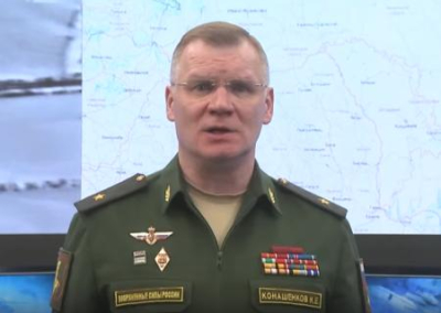 Минобороны России: уничтожено более 150 националистов, сбит украинский вертолёт