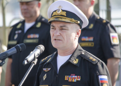 Новый командующий Черноморским флотом официально представлен под взрывы украинских БПЛА