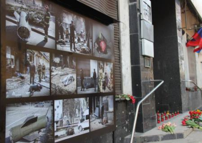 Сегодня годовщина трагедии в центре Донецка