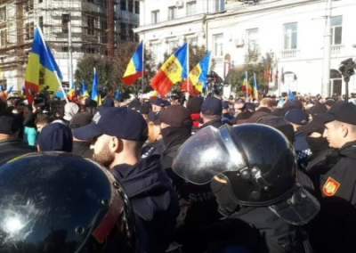 В Молдавии протестуют против прозападного режима Майи Санду