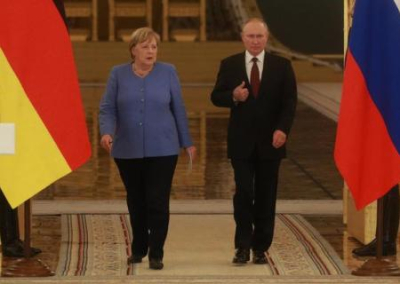 Прощальный визит: о чём Путин и Меркель говорили в Кремле