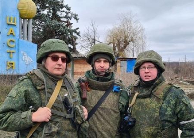 Освобождённое Народной милицией ЛНР Счастье вошло в состав Жовтневого района Луганска
