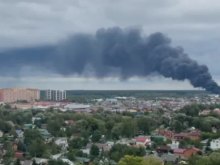 В подмосковном Раменском вспыхнул сильный пожар