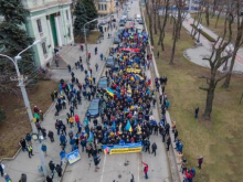 Огромный «Марш Єдності» в Днепре оказался фейком