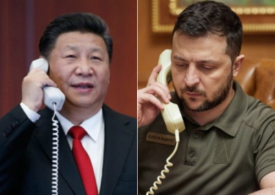 Цзиньпин переговорил по телефону с Зеленским