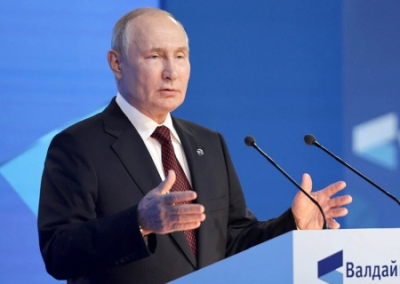 Путин: перед Россией стоит задача строительства нового мира
