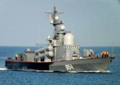 В ГУР утверждают об уничтожении ракетного катера Черноморского флота РФ «Ивановец»
