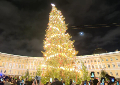 Руководство Санкт-Петербурга намерено отменить новогодний салют