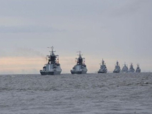Украинцы сообщают, что в Чёрное море вышли семь кораблей РФ, в том числе ракетоносец