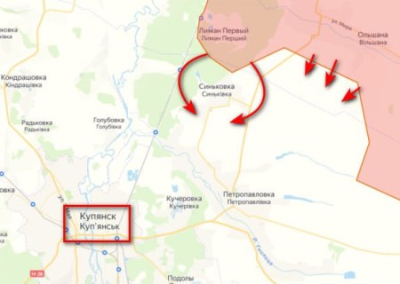ВС России выравнивают линию обороны на Купянском направлении