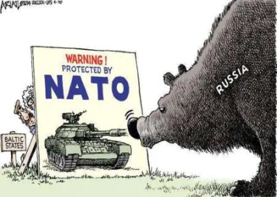 Американский профессор: медведь разорвёт Украину, превратившуюся в передовой отряд НАТО, и одержит победу над Западом