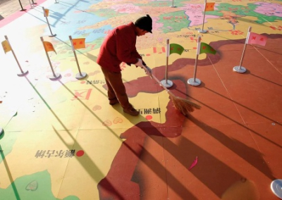 В Китае утвердили новые карты страны с частью территории России