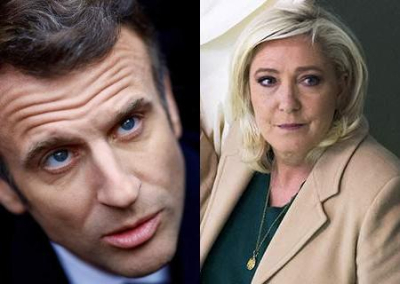 Макрон и Ле Пен лидируют по итогам первого тура президентских выборов во Франции