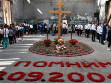 В Беслане чтят память погибших в результате теракта 1 сентября 2004 года