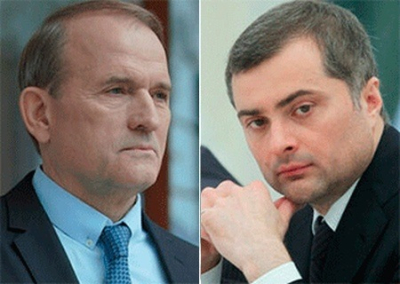 «Сурковгейт»: СБУ слила информацию о переговорах Медведчука с помощником Путина, всплыли фамилии Кличко и Грицака