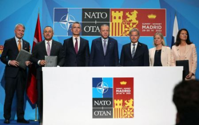Турция передумала препятствовать вступлению Финляндии и Швеции в НАТО