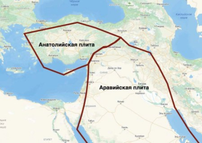 Землетрясение в Турции сдвинуло Анатолийскую плиту от 3 до 5 м