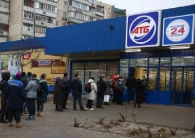 В некоторых украинских городах еды осталось на 3—4 дня