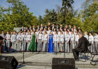 Тысяча певцов Николаева в День независимости Украины хором исполнят гимн Украины