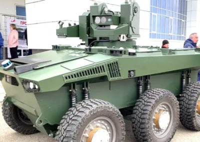Рогозин: робот «Маркер» может автоматически засекать американские и германские танки