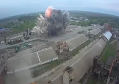 В Днепропетровской области уничтожен склад с ракетно-артиллерийскими боеприпасами