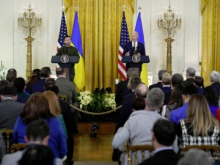 В США завершилась аудиенция Байдена с подопечными членами киевского режима
